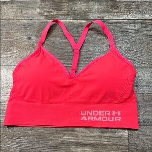 Under Armour Women's Pink UA Vanish Seamless Low Size Large